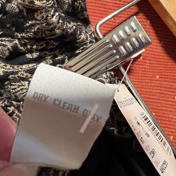 Vintage skirt NOS border print rayon lined skirt - Picture 8 of 10